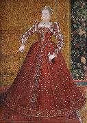 Steven van der Meulen Queen Elizabeth I oil painting artist